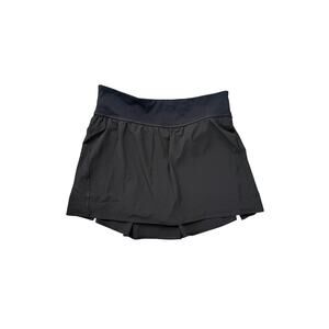 Spanx Get Moving Black Athletic Skort Skirt Shorts Plus Size 1X